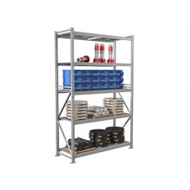 Металлический стеллаж Практик MS Pro 250/150*60/5 (5 полок)