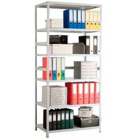 Металлический стеллаж Практик MS Standart 185KD/70х30/4 (4 полки) (разборная стойка)