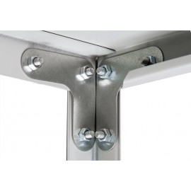 Металлический стеллаж Практик MS Standart 185KD/70х30/4 (4 полки) (разборная стойка)