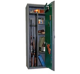 Оружейный сейф Safetronics MAXI 5P EM/K3 (3 ствола)