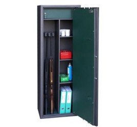 Оружейный сейф Safetronics MAXI 5PM/К3 (3 ствола)