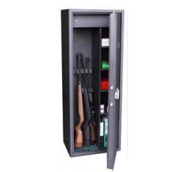 Оружейный сейф Safetronics TSS 160 ЕМ/K5 (5 стволов)
